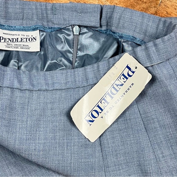 Pendleton Wool Brand New 100% Wool Pencil Midi Skirt Women 6 Worsted Dress Skirt - Picture 8 of 12